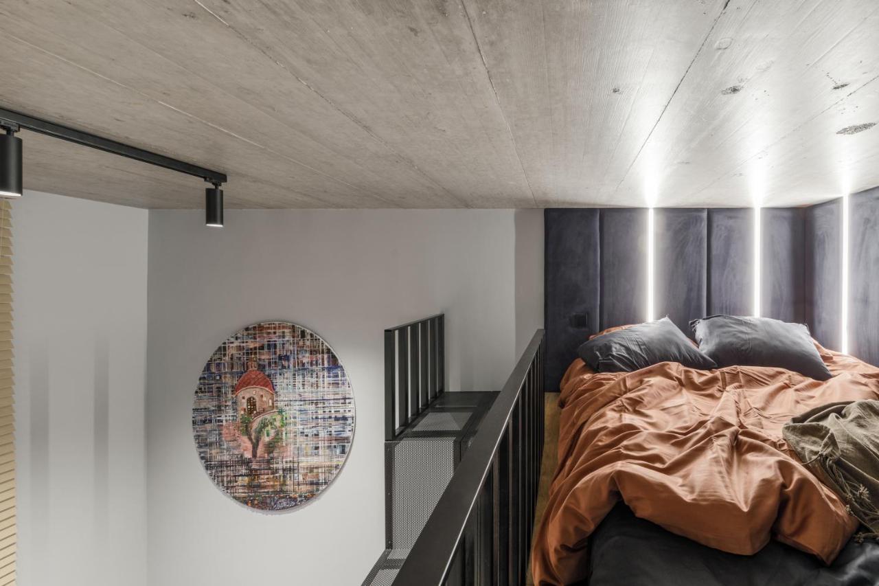 Ivis House Modern Apartment In Vilnius Old Town With Balcony المظهر الخارجي الصورة