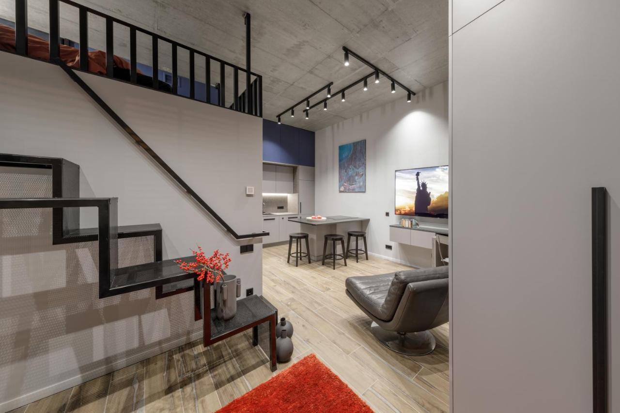 Ivis House Modern Apartment In Vilnius Old Town With Balcony المظهر الخارجي الصورة