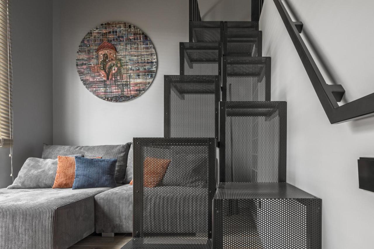 Ivis House Modern Apartment In Vilnius Old Town With Balcony المظهر الخارجي الصورة